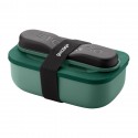 Набор из ланч-бокса и приборов store & go, зеленый