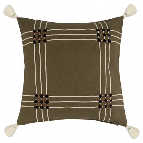 Чехол на подушку nomad grid из коллекции ethnic, 45х45 см