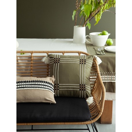 Чехол на подушку nomad grid из коллекции ethnic, 45х45 см