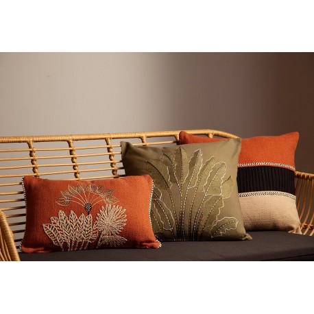 Чехол на подушку savanna leaf из коллекции ethnic, 45х45 см