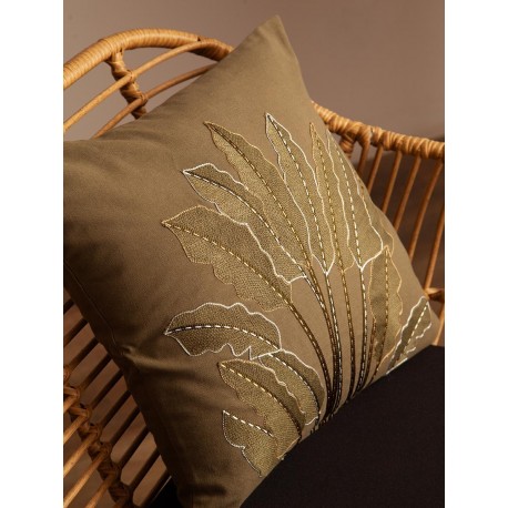 Чехол на подушку savanna leaf из коллекции ethnic, 45х45 см