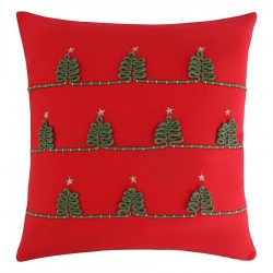 Чехол на подушку christmas forest из коллекции new year essential, 45х45 см
