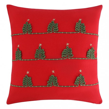 Чехол на подушку christmas forest из коллекции new year essential, 45х45 см