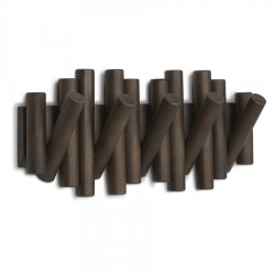 Вешалка настенная picket, 5 крючков, состаренный орех