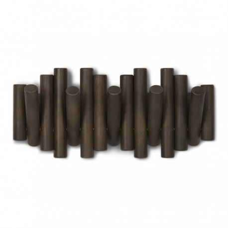 Вешалка настенная picket, 5 крючков, состаренный орех