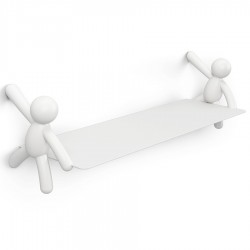 Полка buddy, 46х15 см, белая