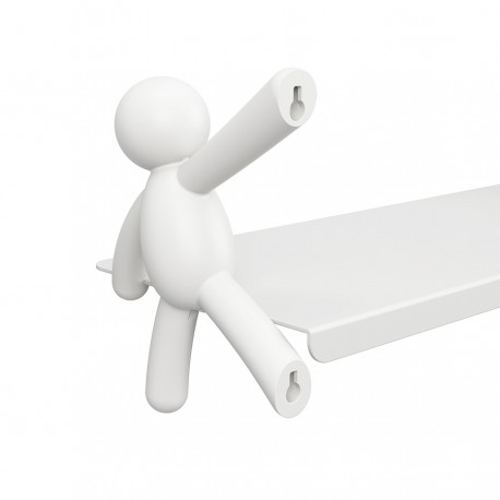 Полка buddy, 46х15 см, белая