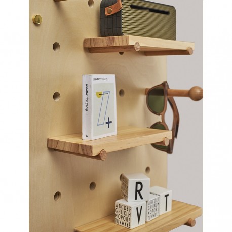 Пегборд shely, 38х80 см, светлое дерево