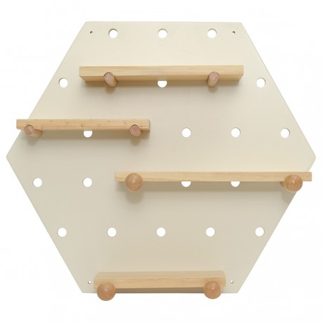 Пегборд shely, 43х50 см, белый