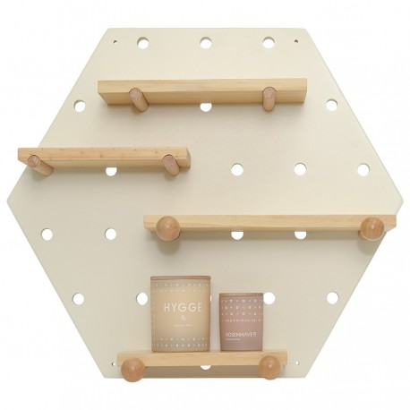 Пегборд shely, 43х50 см, белый