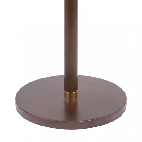 Вешалка напольная bakken, 180 см, золотистый хром/светлый орех