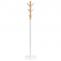 Вешалка напольная espen, 174 см, белая/натуральное дерево