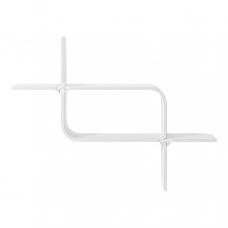 Полка настенная montage, белая