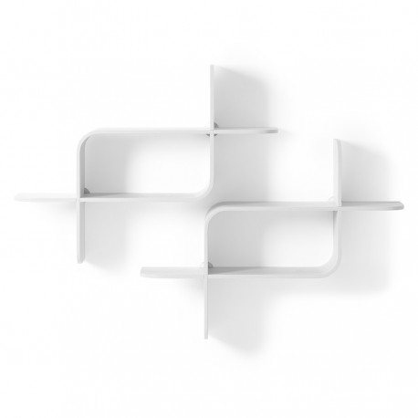 Полка настенная montage, белая