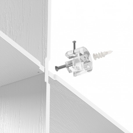 Полка настенная montage, белая