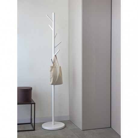 Вешалка напольная forsty, 173 см, белая
