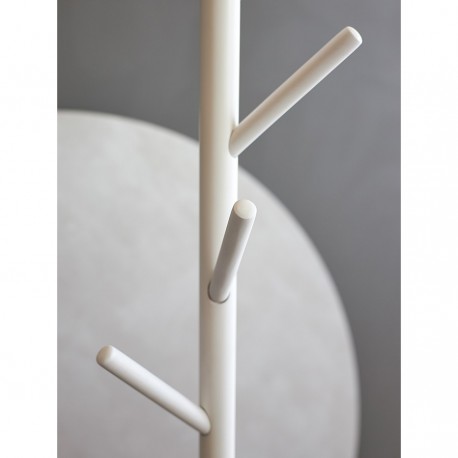 Вешалка напольная forsty, 173 см, белая