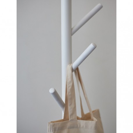 Вешалка напольная forsty, 173 см, белая