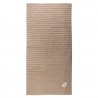 Полотенце банное waves бежевого цвета из коллекции essential, 70х140 см