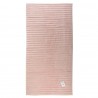 Полотенце банное waves цвета пыльной розы из коллекции essential, 70х140 см