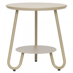 Столик stian, D50 см, бежевый