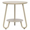 Столик stian, D50 см, бежевый
