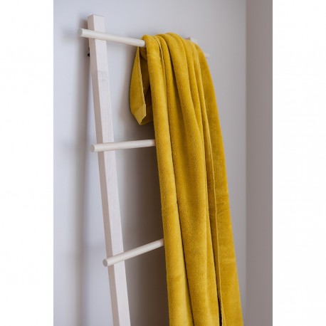 Полотенце банное горчичного цвета из коллекции essential, 90х150 см