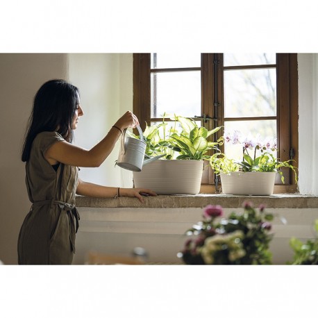 Кашпо для комнатных растений малое tierra, бежевое