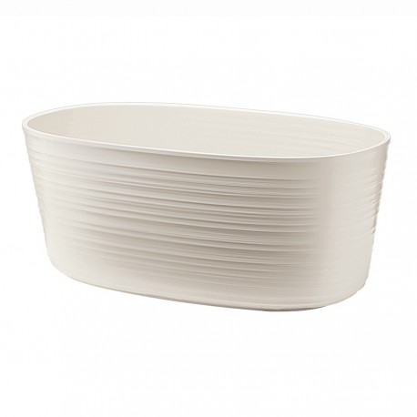 Кашпо для комнатных растений малое tierra, молочное