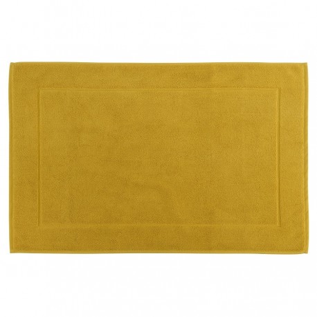 Коврик для ванной горчичного цвета из коллекции essential, 50х80 см