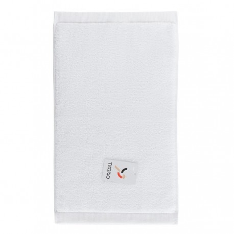 Полотенце для рук белого цвета из коллекции essential, 50х90 см