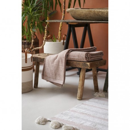 Полотенце банное коричневого цвета из коллекции essential, 90х150 см