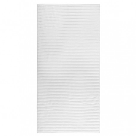 Полотенце для рук waves белого цвета из коллекции essential, 50х90 см