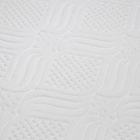 Полотенце банное белое, с кисточками темно-синего цвета из коллекции essential, 70х140 см