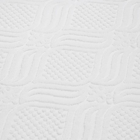 Полотенце для рук белое, с кисточками темно-синего цвета из коллекции essential, 50х90 см