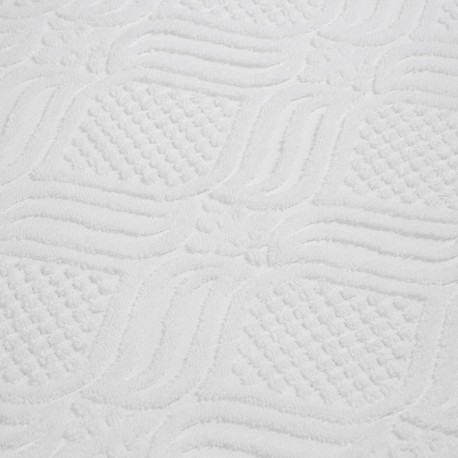 Полотенце для рук белое, с кисточками цвета красной глины из коллекции essential, 50х90 см