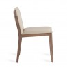 Мягкий стул кожаный коричневый CPMK109-VISON