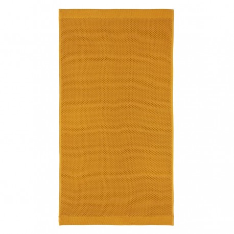Полотенце для рук вафельное цвета карри из коллекции essential, 50х90 см