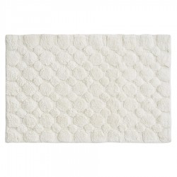 Коврик для ванной bubbles белого цвета из коллекции essential, 50х80 см