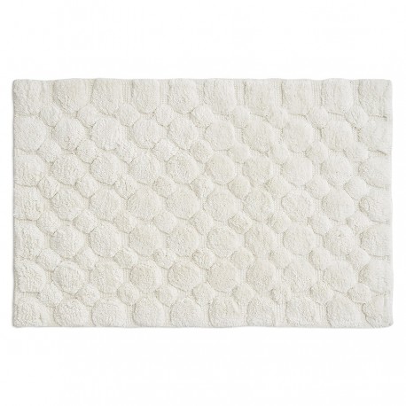 Коврик для ванной bubbles белого цвета из коллекции essential, 50х80 см