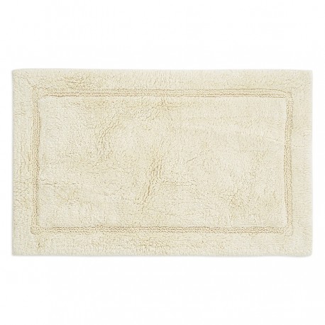 Коврик для ванной из хлопка ворсовый кремового цвета из коллекции essential, 50х80 см