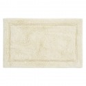 Коврик для ванной из хлопка ворсовый кремового цвета из коллекции essential, 50х80 см