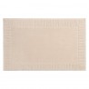 Коврик для ванной с фактурным бортиком кремового цвета из коллекции essential, 50x80 см