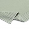 Коврик для ванной с фактурным бортиком мятного цвета из коллекции essential, 50x80 см