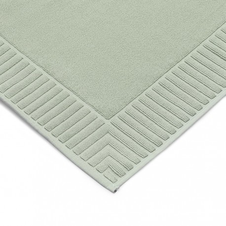 Коврик для ванной с фактурным бортиком мятного цвета из коллекции essential, 50x80 см
