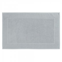Коврик для ванной с фактурным бортиком светло-серого цвета из коллекции essential, 50x80 см
