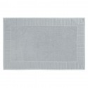 Коврик для ванной с фактурным бортиком светло-серого цвета из коллекции essential, 50x80 см