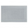 Коврик для ванной с фактурным бортиком светло-серого цвета из коллекции essential, 50x80 см