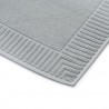 Коврик для ванной с фактурным бортиком светло-серого цвета из коллекции essential, 50x80 см