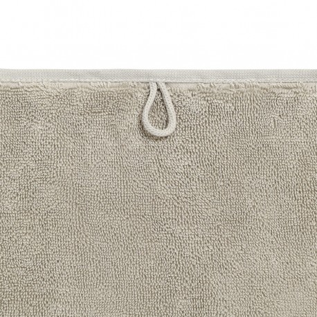 Полотенце банное бежево-серого цвета из коллекции essential, 90х150 см